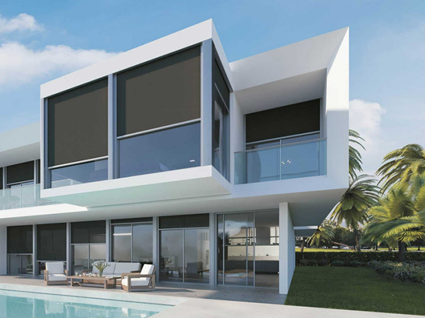 WR160-190 Ultra-high Windproof Roller Blind System