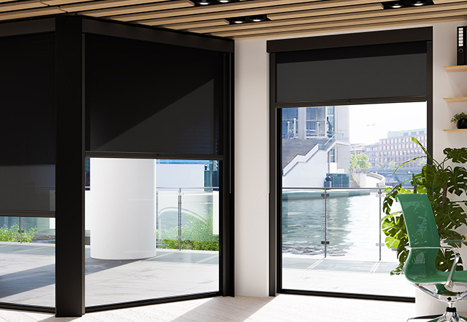 WR130-180 Double Windproof Roller Blinds