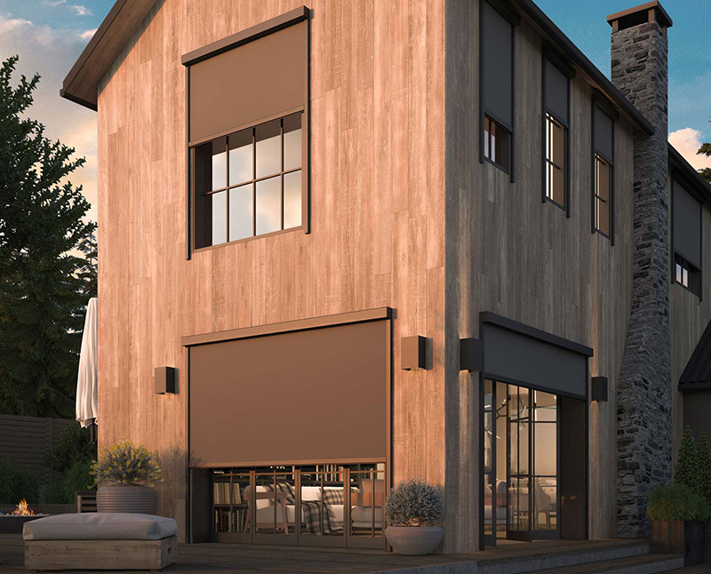 Indoor Zip Roller Blinds for Home