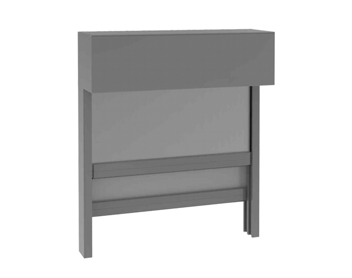 WR150-220 dual windproof roller blinds system