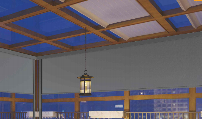 WR200-220 Windproof Roller Blinds