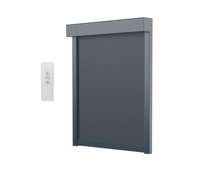 WR120 motorized windproof roller blinds